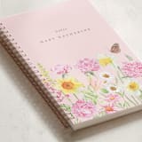 "Spring Garden" - Notebook in Petal by Bayberry Kate - Binding Detail