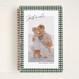 "Tattersall" - Notebook in Evergreen by Ekko Studio - Front