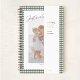 "Tattersall" - Notebook in Evergreen by Ekko Studio - Wrap