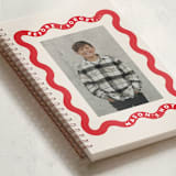 "ricrac" - Notebook in Cardinal by Lori Wemple - Binding Detail