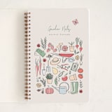 "Garden Love" - Notebook in Sand by frau brandt - Front
