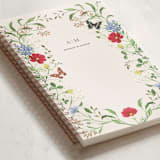 "Wild meadow" - Notebook in Elder Flower by Sarah Knight - Binding Detail