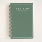 "elegant serif" - Notebook in Forest by Ellen Schlegelmilch - Front