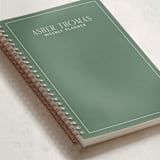 "elegant serif" - Notebook in Forest by Ellen Schlegelmilch - Binding Detail