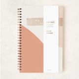 "Moody Sunset" - Notebook in Tangerine by Creo Study - Wrap