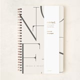 "Elegant Notes" - Notebook in Powder by Iveta Angelova - Wrap