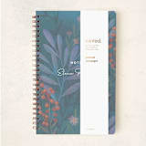 "Moody Blues" - Notebook in Marine by Ann Gardner - Wrap