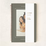 "Framed Journal" - Notebook in Olive by Kristel - Wrap