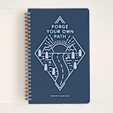 "Forge" - Notebook in Navy by Jen Banks - Front