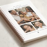"Family Notes" - Notebook in Pebble by Hudson meet Rose - Binding Detail