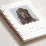 "Framed" - Notebook in Snow by Brianne Larsen - Binding Detail