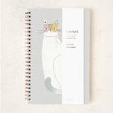 "Feline Notes" - Notebook in Puddle by Monika Torun - Wrap
