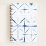 "Dyed" - Notebook in Indigo by Creo Study - Front