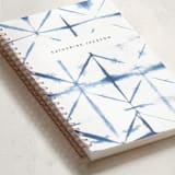 "Dyed" - Notebook in Indigo by Creo Study - Binding Detail