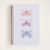 "Butterfly Collection" - Notebook in Lilac by Karidy Walker - Front