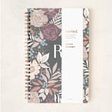 "Floral Spread" - Notebook in Carnation by Alethea and Ruth - Wrap