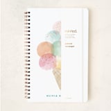 "Sweet Desserts" - Notebook in Sherbet by Shirley Lin Schneider - Wrap