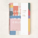 "Many Colors" - Notebook in Blush by Meg Gleason - Wrap