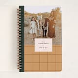 "Field Notes" - Notebook in Ochre by Annie Clark - Front