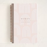 "rainbows" - Notebook in Cotton Candy by Owl and Toad - Front