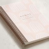 "rainbows" - Notebook in Cotton Candy by Owl and Toad - Binding Detail