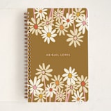 "Daisies" - Notebook in Sienna by Morgan Kendall - Front