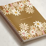 "Daisies" - Notebook in Sienna by Morgan Kendall - Binding Detail