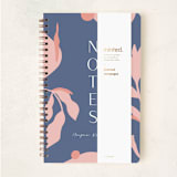 "Bright Note" - Notebook in Bluebell by Olivia Raufman - Wrap