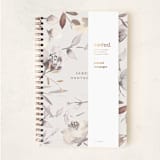 "Free Falling" - Notebook in Dry Flowers by Petra Kern - Wrap