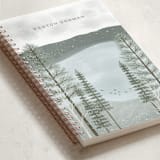 "Lake View" - Notebook in Chill by Erin German - Binding Detail