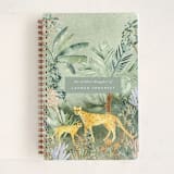 "Wildest Thoughts" - Notebook in Jungle by Petra Kern - Front