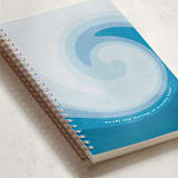 "Waverly" - Notebook in Azure by Creo Study - Binding Detail