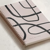 "Find Your Own Way" - Notebook in Sand by Erin L. Wilson - Binding Detail