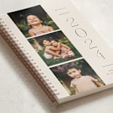 "Trio" - Notebook in Sand by Corinne Malesic - Binding Detail