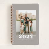 "Bold Year" - Notebook in Latte by Emily Betts - Front