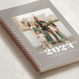 "Bold Year" - Notebook in Latte by Emily Betts - Binding Detail