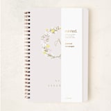 "Floral Monogram" - Notebook in Blush by Ana Sharpe - Wrap