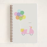 "vespa" - Notebook in Carnation by Lori Wemple - Front