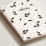 "Primavera" - Notebook in Almond by Iveta Angelova - Binding Detail