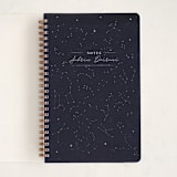 "Star Map" - Notebook in Navy by Sabrin Deirani - Front