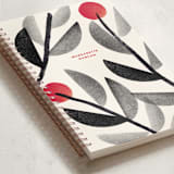 "Geometric Nature" - Notebook in Noir by Silvana Pacheco - Binding Detail