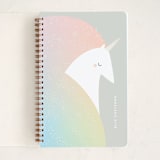 "Unicorn" - Notebook in Sunshine by Lori Wemple - Front