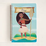 "Disney's Moana the Voyager" - Notebook in Sky by Lori Wemple - Front