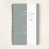 "A Simple Stroll from Disney's Winnie The Pooh" - Notebook in Sage by Britt Mills - Wrap