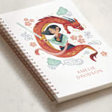 "Disney's Warrior Princess Mulan" - Notebook in Crimson by curiouszhi - Binding Detail