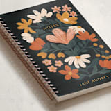 "Nostalgic" - Notebook in Honey by Angel Walker - Binding Detail