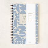 "Moon Pieces" - Notebook in Delf Blue by Pati Cascino - Wrap