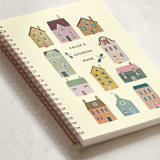 "Adresses" - Notebook in Dandelion by Peony Rose Design - Binding Detail