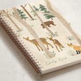 "Forest" - Notebook in Summer by Elly - Binding Detail