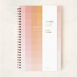 "color fade" - Notebook in Peach by Ellen Schlegelmilch - Wrap